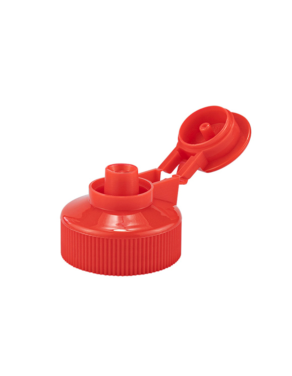 24mm, 28mm Plastic Flip Top Cap with Lock for Cosmetic Packaging - China  Flip Top Cap, Screw Cap
